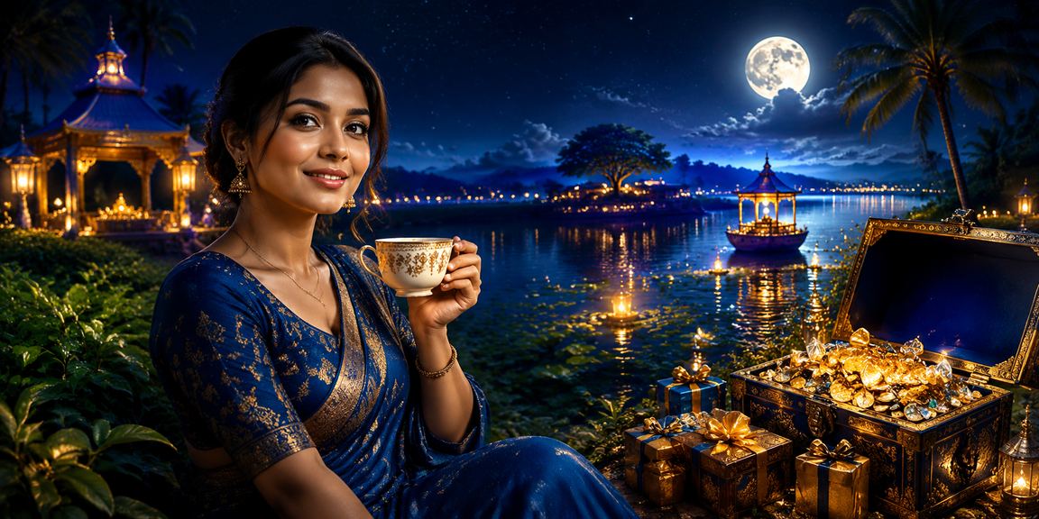 কুমিল্লার চা বাগানে 24 tbajee - তে বিনোদন উপভোগ করছেন একজন ব্যবহারকারী